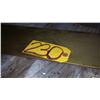 Image 2 : Brass plate 73" x 6" x 1/4"