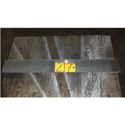 Stainless Plate (304) 30" x 3"3/4 x 1/8"