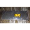 Image 1 : Stainless Plate (304) 22"1/4 x 8"1/2 x 1/8"