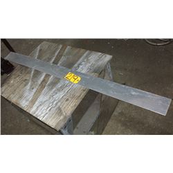 Stainless Plate (304) 57"1/4 x 4" x 1/16"