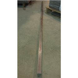 Stainless Square Rod 92"1/4 x 1"1/4 x 1"1/4