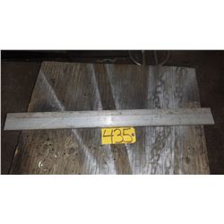 Aluminum Plate 33" x 3" x 1/2"
