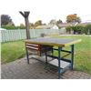 Steel Work bench 3' x 6' x 3' with 3 drawers