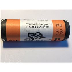 10 Dollar US Bank Mint Roll State Quarters NEBRASKA P