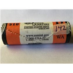 10 Dollar Roll US Mint Washington D State Quarters