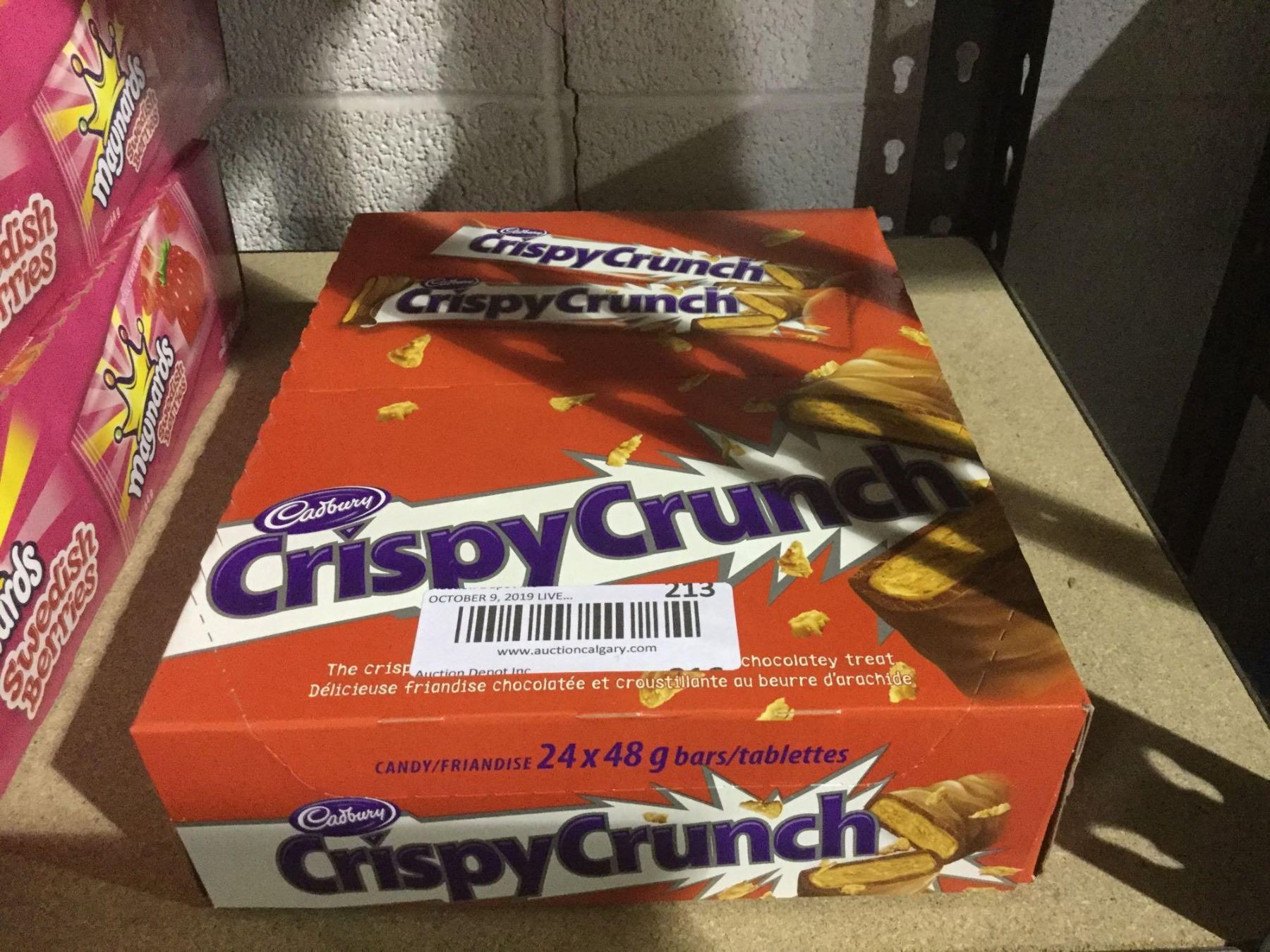 Crispy Crunch Bars (24 x 48g) - A D Auction Depot Inc.