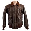 Image 2 : WWII USN/USMC G-1 Leather Flying Jacket VMF-124