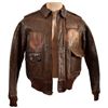 Image 1 : WWII USAAF A-2 Flying Jacket 491st Bomb Squadron