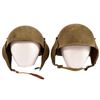 Image 1 : Two US Army Air Forces M3 Flak Helmets