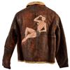 Image 1 : WWII D-1 Leather Bomber Jacket Lt. R.M. McNutt