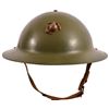 Image 1 : USMC Model 1917 Helmet & Liner