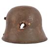 Image 3 : WWI Imperial German Helmet with Bullet Hole