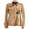 Image 1 : WWII Nazi German Wermacht Officer's Tropical Tunic