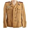 Image 1 : WWII Nazi German Afrika Korps Tan Tunic