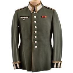 WWII Nazi German Green Wermacht Tunic