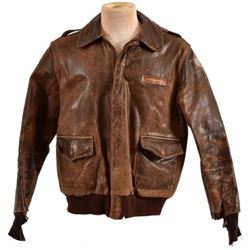 WWII U.S. Army Leather A-2 Flying Jacket