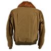 Image 2 : WWII USAAF B-15 A Green Cloth Flying Jacket