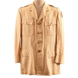 WWII U.S. Army 2nd Lt. White Mess Dress Tunic