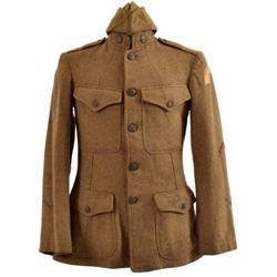 WWI U.S. Army Infantry WWI Tunic & Cover