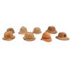 Image 1 : Collection of 8 British & American Pith Helmets