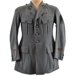 WWI French Uniform for Heavy Machine Gun 1st Lt.