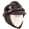 Image 1 : WWII Nazi German Leather Motorcycle Helmet