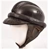 Image 2 : WWII Nazi German Leather Motorcycle Helmet