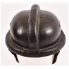 Image 3 : WWII Nazi German Leather Motorcycle Helmet
