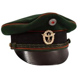 WWII Nazi German Police Visor Cap