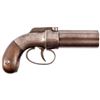 Image 1 : Engraved Marston Baby Pepper Box Revolver