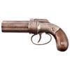 Image 2 : Engraved Marston Baby Pepper Box Revolver