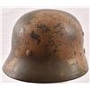 Image 3 : WWII Nazi German Luftwaffe Camouflage M1935 Helmet