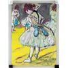 Image 2 : French Impressionist Gouache on Paper Signed Degas