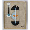 Image 2 : Laszlo Moholy-Nagy Hungarian Abstract Oil Canvas