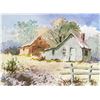 Image 1 : Edward Garbely 1908-1999 US Watercolor Landscape