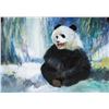 Image 1 : Robert Bateman Canadian Gouache on Paper Panda