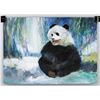 Image 2 : Robert Bateman Canadian Gouache on Paper Panda