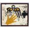 Image 2 : Antoni Tapies Spanish Abstract Oil on Canvas