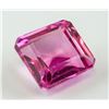 Image 2 : 13.80 Ct Pink Emerald Cut Ruby Gemstone AGSL