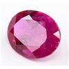 Image 2 : 5.00ct Pinkish Red Oval Cut Ruby Gemstone AGSL