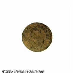 1787 COPPER New Jersey Copper, Small Planchet, Pl