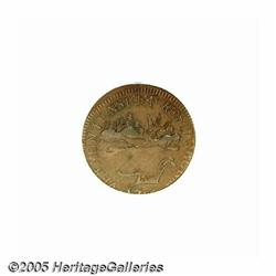 1786 COPPER Vermont Copper, VERMONTENSIUM AU50 PC