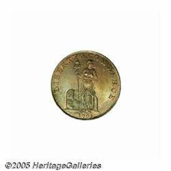 1795 1C Talbot Allum & Lee Cent MS65 Brown PCGS. 