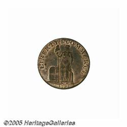 1795 Cent Talbot, Allum & Lee Cent PR64 Red and B