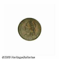 1783 1C Washington Unity States Cent MS62 Brown P