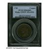 Image 3 : 1783 1C Washington Unity States Cent MS62 Brown P