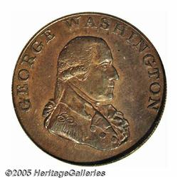 1795 1/2P Washington Liberty & Security Halfpenny