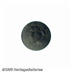 1793 1/2 C Genuine, NCS. B-3, C-3, R.3. This gold