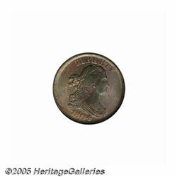 1804 1/2 C Plain 4, No Stems MS64 Red and Brown N