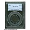 Image 1 : 1811 1/2 C Fine 12 PCGS. B-1, C-1, Low R.4. Die S
